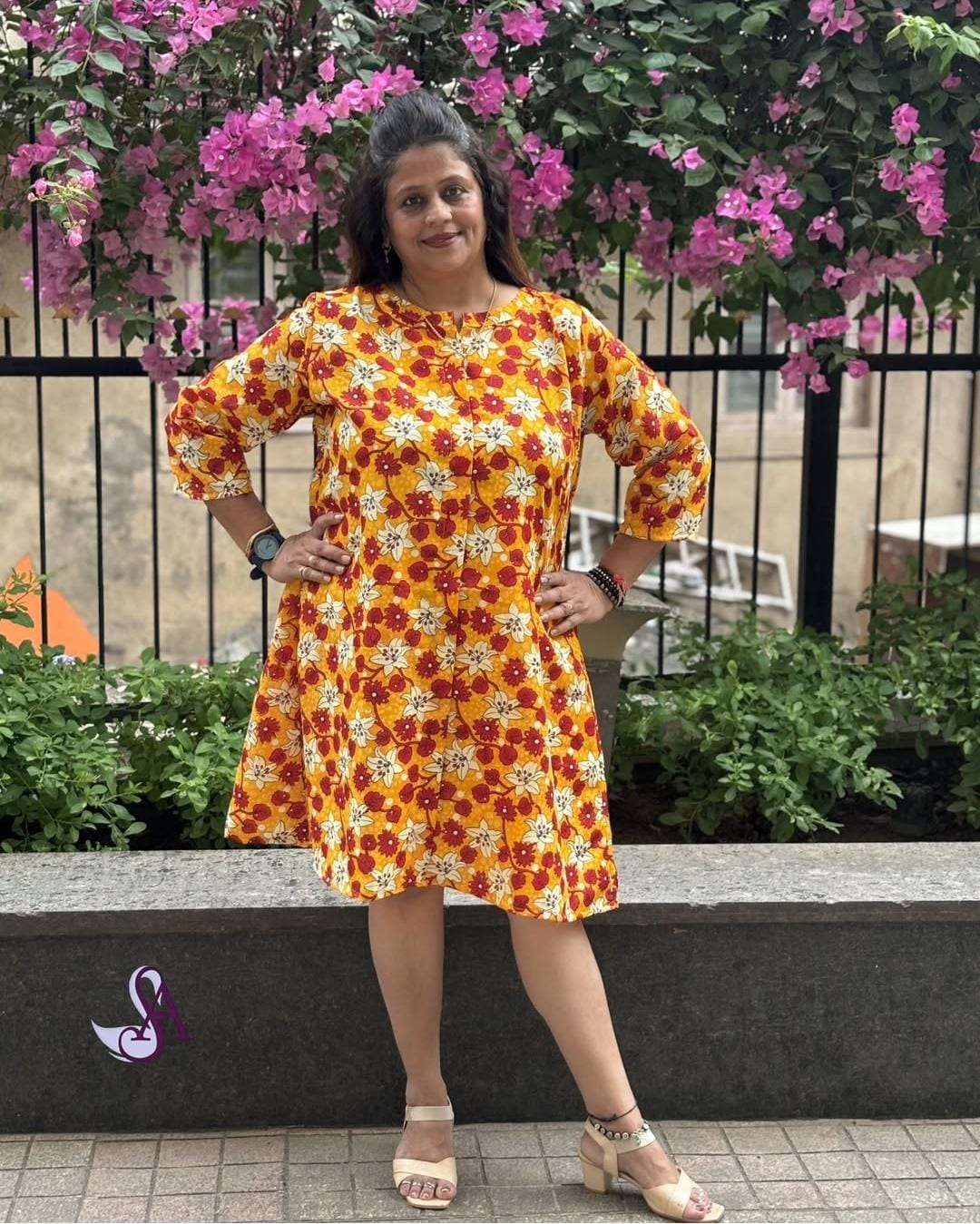Nia Floral Dress