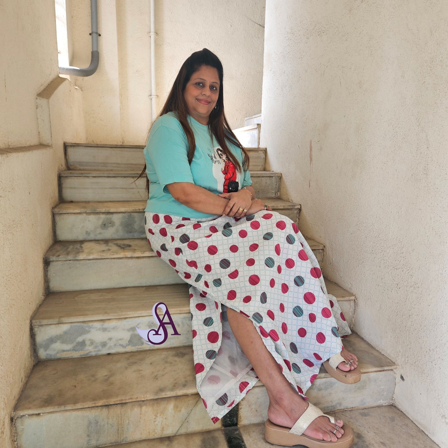 Ananya Long Maxi Skirt