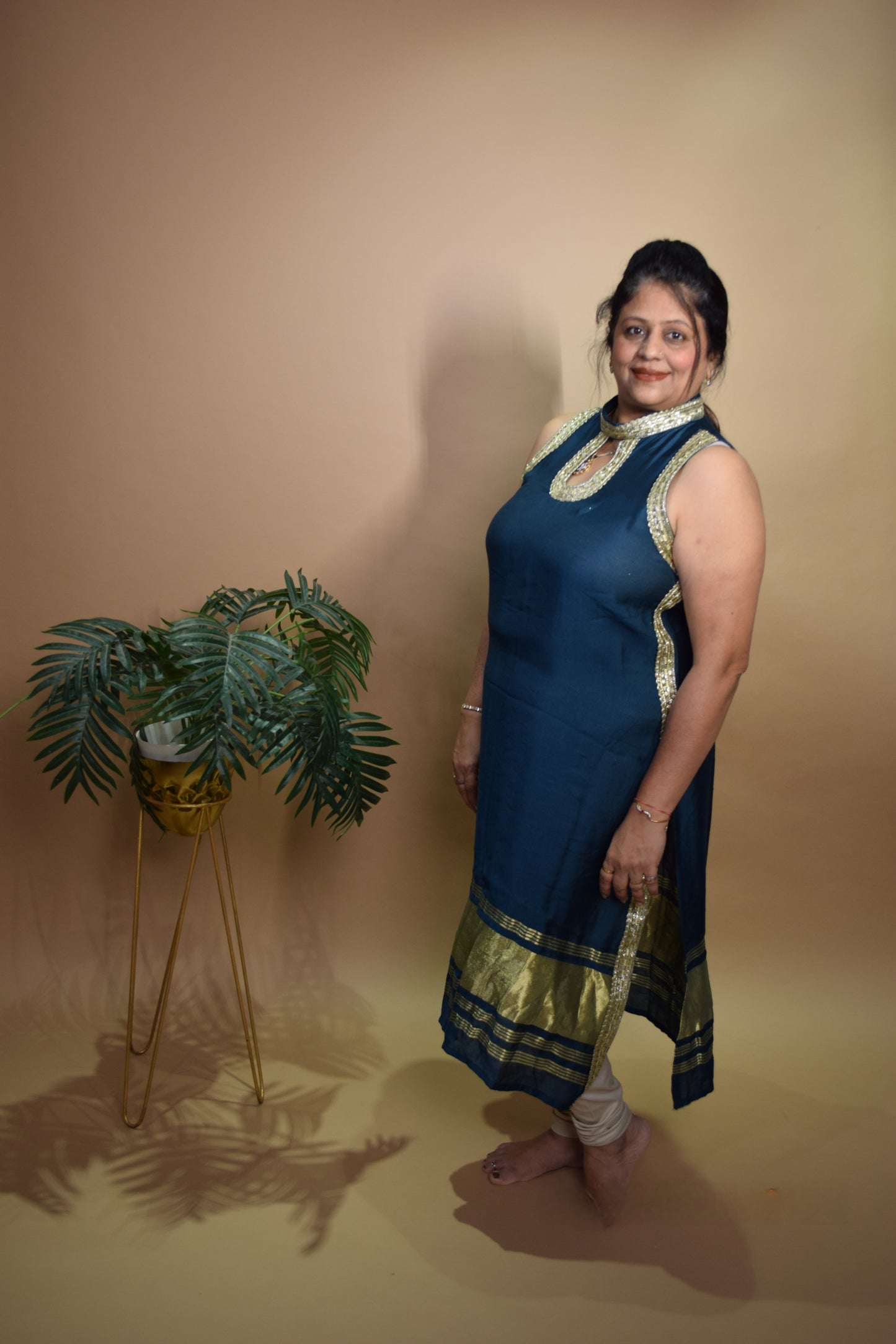 Noor Halter Neck Kurti