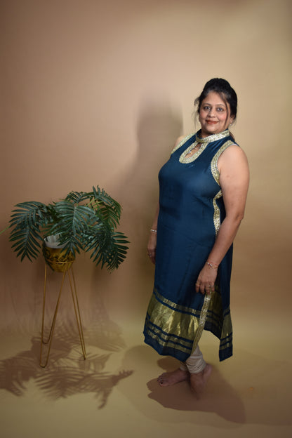 Noor Halter Neck Kurti