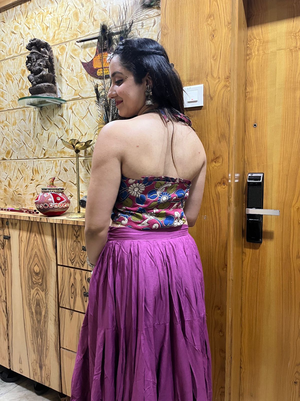 Backless Blouse
