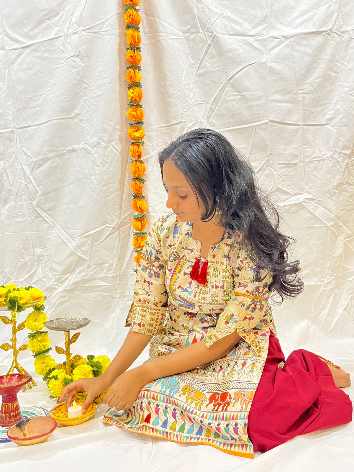 Chitra Varli Print Kurti