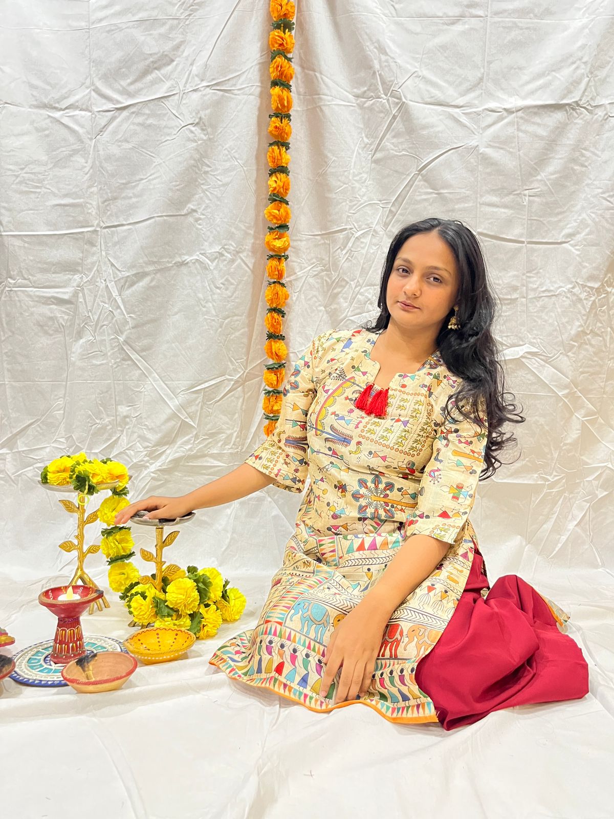 Chitra Varli Print Kurti