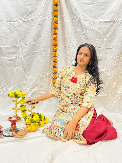 Chitra Varli Print Kurti