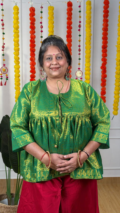 Meera Banarasi Brocade Jacket