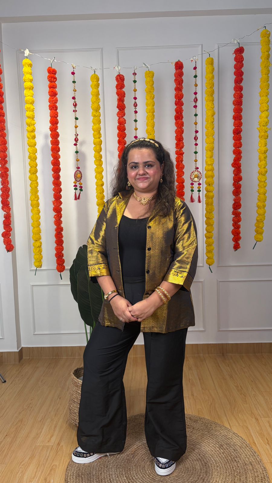 Piya Banarasi Blazer Set